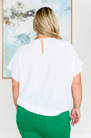 GeeGee Mild Moments Pleat Detail Top