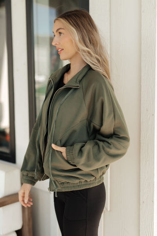 BiBi Miss You More Zip Up Sweatshirt