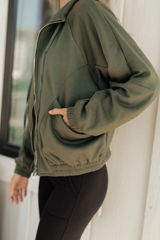 BiBi Miss You More Zip Up Sweatshirt