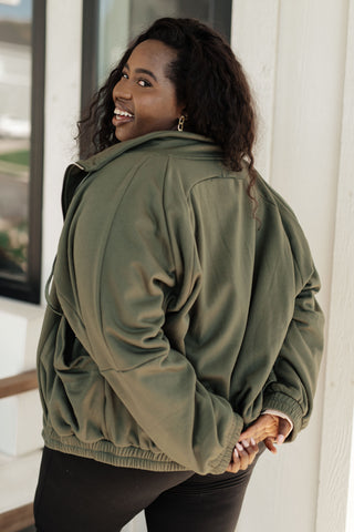 BiBi Miss You More Zip Up Sweatshirt