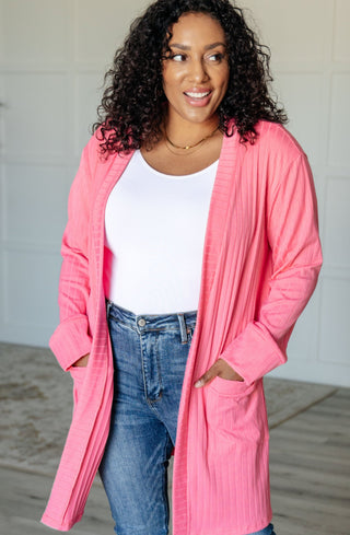 One Eleven North Modern Idealist Open Front Cardigan