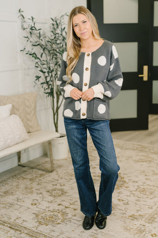 Haptics More Myself Button Down Cardigan