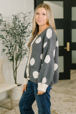 Haptics More Myself Button Down Cardigan