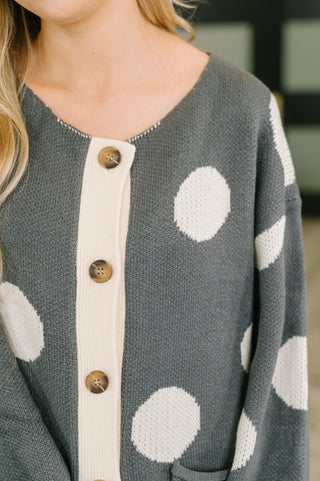 Haptics More Myself Button Down Cardigan