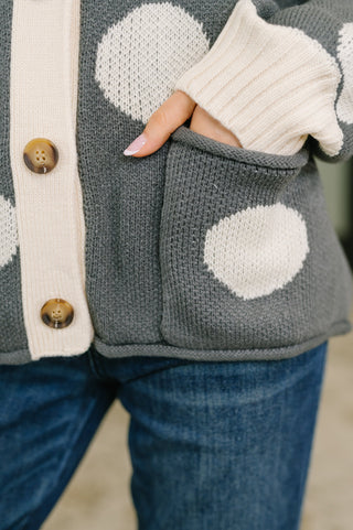 Haptics More Myself Button Down Cardigan
