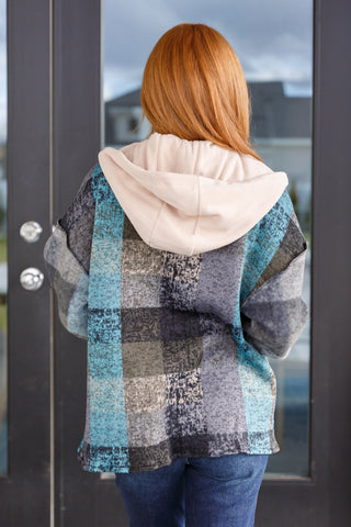 BiBi My Best Effort Hooded Shacket