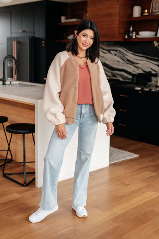 Very J My Little Teddy Bomber Jacket