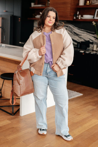 Very J My Little Teddy Bomber Jacket