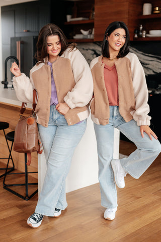 Very J My Little Teddy Bomber Jacket