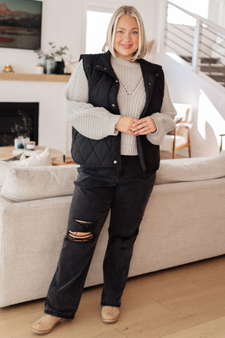 GeeGee Roll on By Balloon Sleeve Sweater