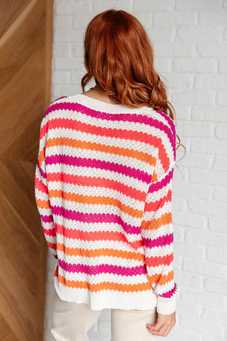 BiBi Never Gonna Give You Up Drop Shoulder Sweater