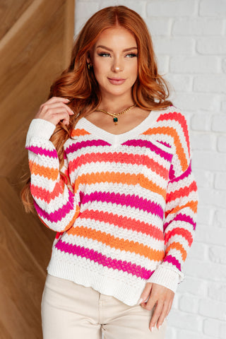 BiBi Never Gonna Give You Up Drop Shoulder Sweater