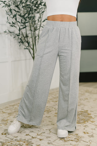One Eleven North New Discovery Center Seam Wide Leg Pants