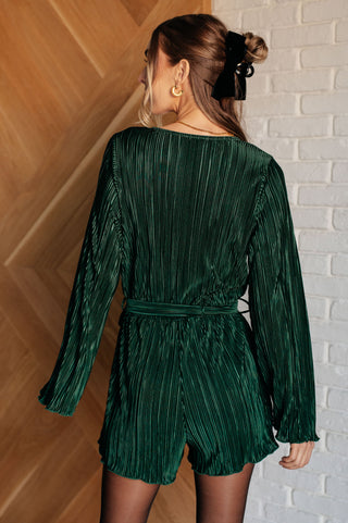 GeeGee Night In Plisse Romper