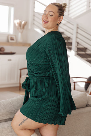 GeeGee Night In Plisse Romper
