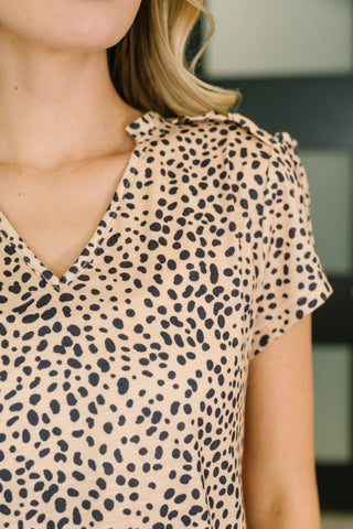 One Eleven North No Doubt In Mind V-Neck Blouse
