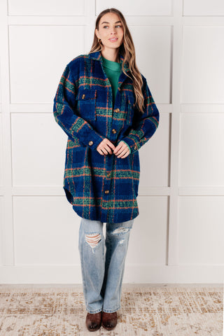 GeeGee No Tears Plaid Coat
