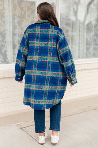 GeeGee No Tears Plaid Coat