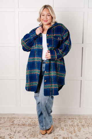GeeGee No Tears Plaid Coat