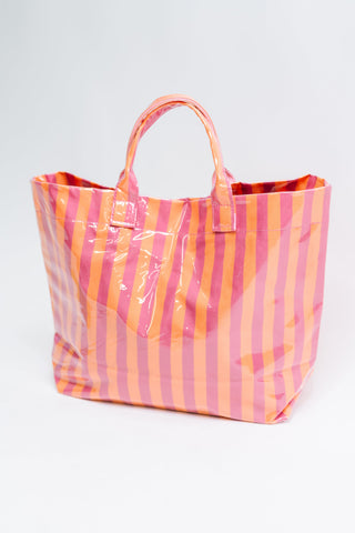 One Eleven North Not Your Typical Tote in Pink and Orange