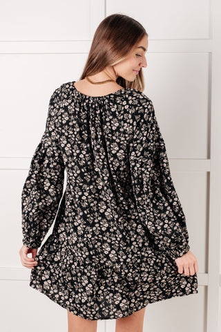 Very J Once Again V-Neck Floral Dress