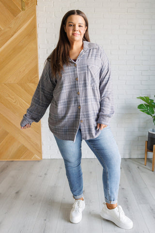 7th Ray Out of the Way Plaid Button Up