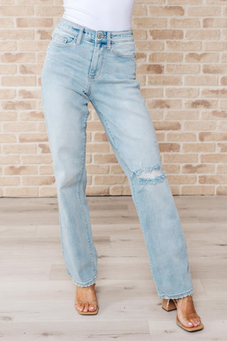 Judy Blue Parker High Rise 90's Straight Jeans - Exclusive