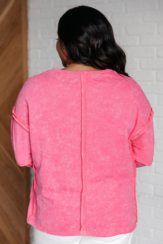 One Eleven North Patch Things Up Patchwork Long Sleeve Sweatshirt