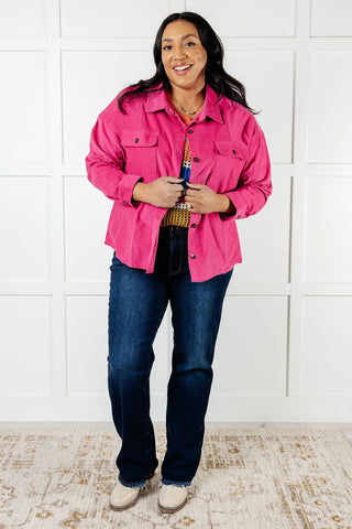 Jodifl Perfect Pop of Pink Jacket