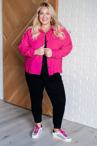 Jodifl Perfect Pop of Pink Jacket