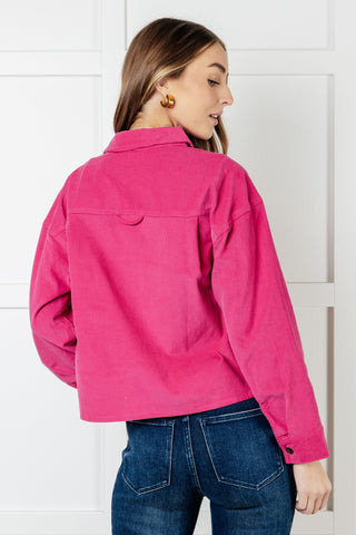 Jodifl Perfect Pop of Pink Jacket