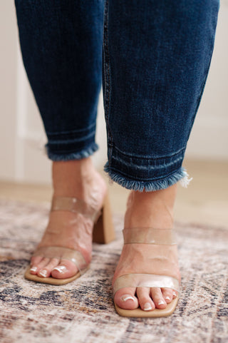 Judy Blue Phillipa High Rise Release Hem Slim Jeans - Exclusive