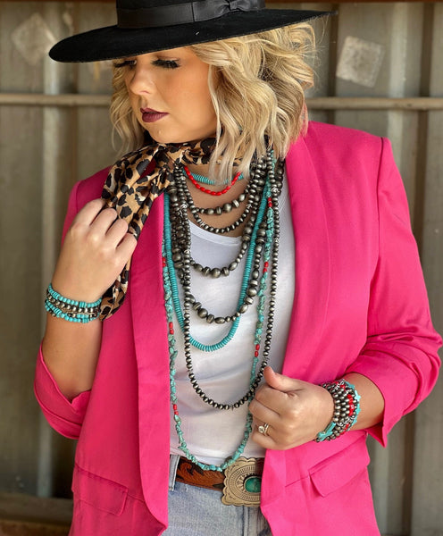 Amarillo Long Necklace - Exclusive-Necklaces-Sunshine and Wine Boutique