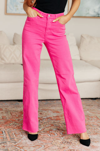 Judy Blue Barbara High Rise Garment Dyed 90's Straight Jeans - Exclusive