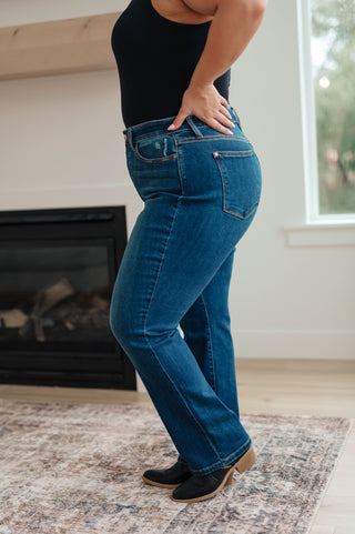 Judy Blue Pippa High Rise Button Fly Dad Jeans - Exclusive