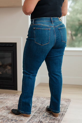 Judy Blue Pippa High Rise Button Fly Dad Jeans - Exclusive