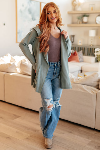 Heyson Please Proceed Hooded Cardigan