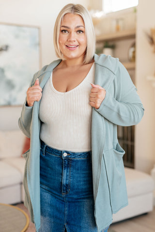 Heyson Please Proceed Hooded Cardigan