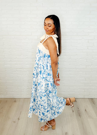 GeeGee Prepare the Yacht Square Neck Dress