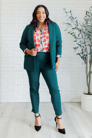 One Eleven North Presupposed Ideas Mixed Print Button Up Blouse