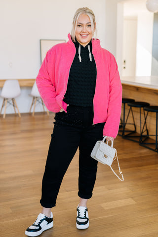 Davi & Dani Quilted and Covered Quilted Jacket