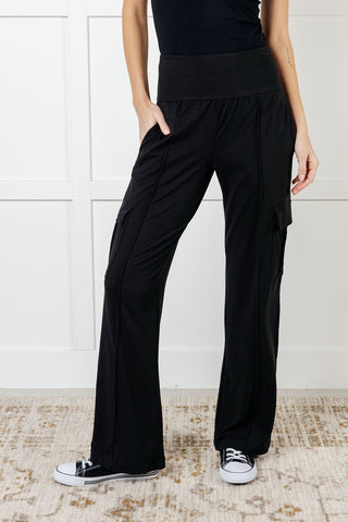 Rae Mode Race to Relax Cargo Pants in Black