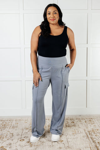 Rae Mode Race to Relax Cargo Pants in Rhino Grey