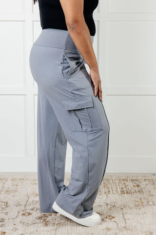 Rae Mode Race to Relax Cargo Pants in Rhino Grey