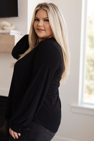 White Birch Relatively Relatable V-Neck Top