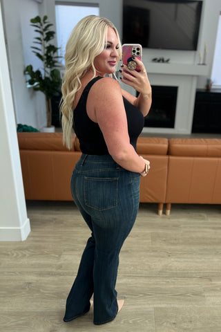 Judy Blue Ricki High Rise Pull On Slim Bootcut Jeans - Exclusive