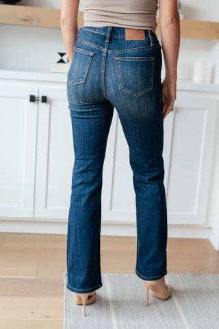 Judy Blue Ricki High Rise Pull On Slim Bootcut Jeans - Exclusive
