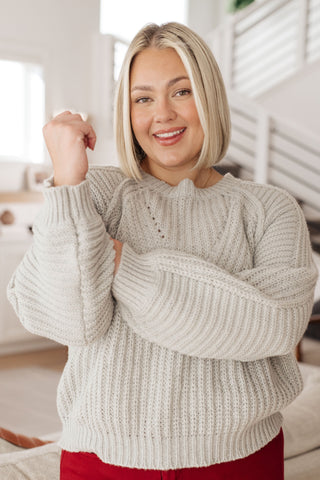 GeeGee Roll on By Balloon Sleeve Sweater