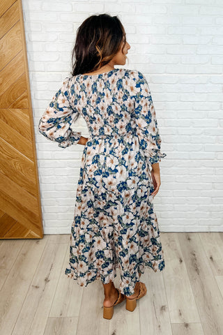 Polagram Ruffles and Romance V-Neck Dress