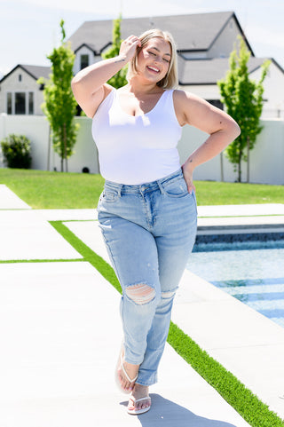 Sam Mid Rise Star Pocket Boyfriend Jeans - Exclusive